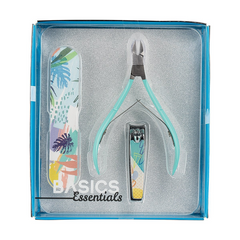Basics Manicure Set Essential Green 3 Piece