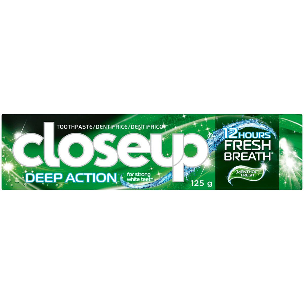 Close Up Toothpaste Menthol Fresh 125g