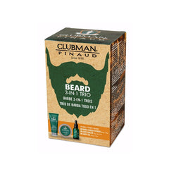 Clubman 3pc Beard Pack