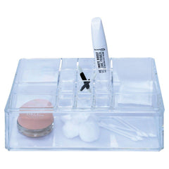 Cosmetic Organizer Plastic 11 Compart + 1 Drawer 23.3x9.4x11cm
