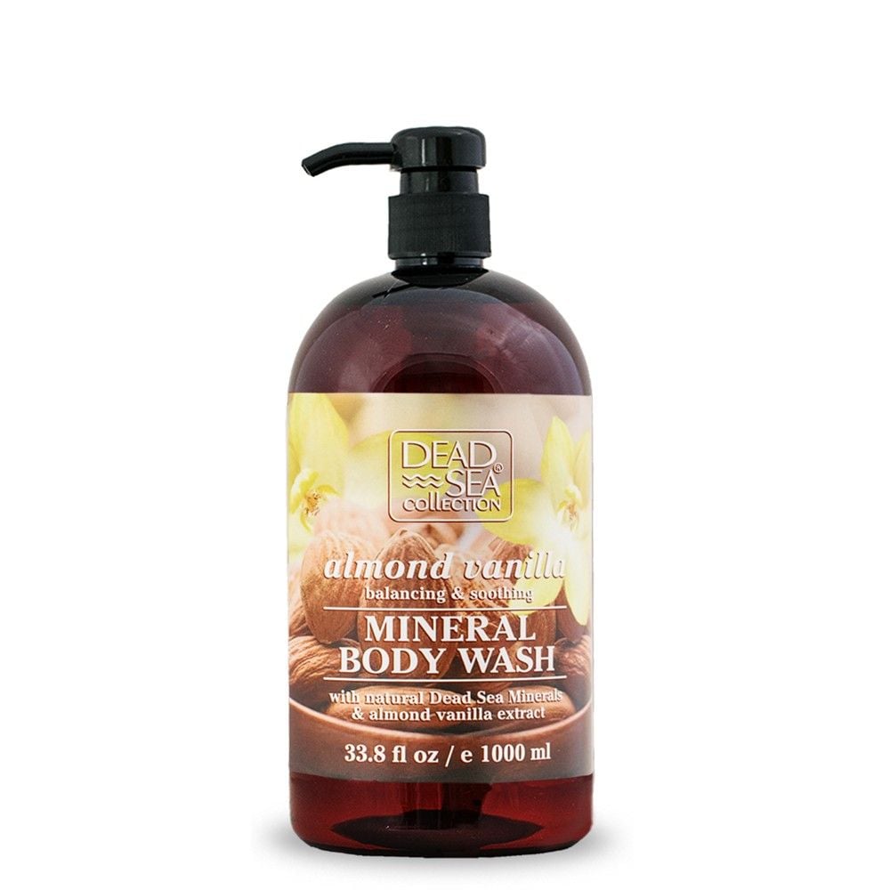 Dead Sea Collection Mineral Bodywash With Almond Vanilla Extract 1000ml