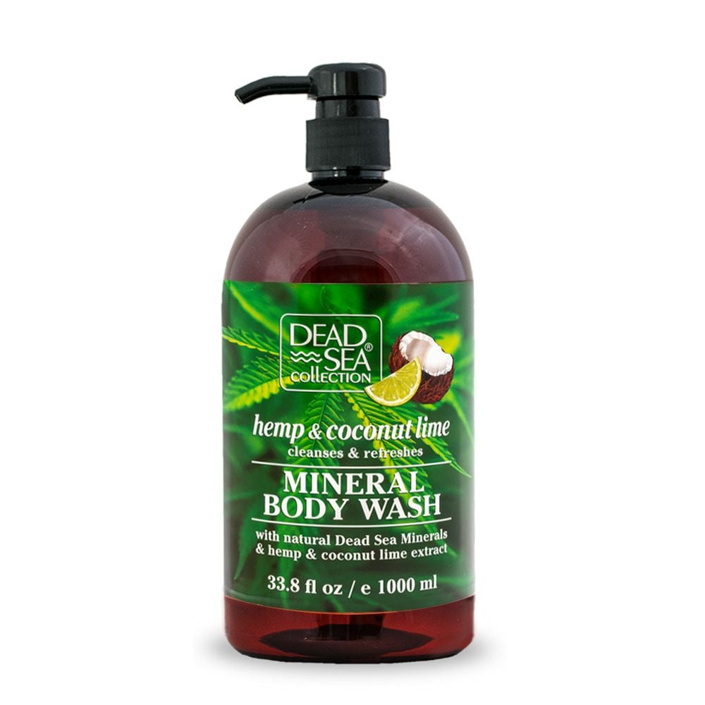 Dead Sea Collection Mineral Bodywash With Hemp And Coconut Lime Extract 1000ml