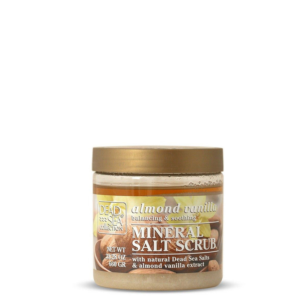 Dead Sea Collection Salt Scrub With Almond Vanilla Extract 660gr