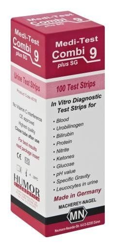 Dis-Chem Combi 9 + Sg Urine Test Strips 100's