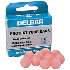 Earplugs Wax 5's Delbar