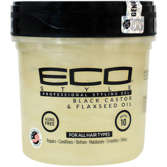 Eco Style Professional Black Castor Gel 236ml