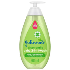 Johnson's Chamomile Baby 3in1 Wash 500ml