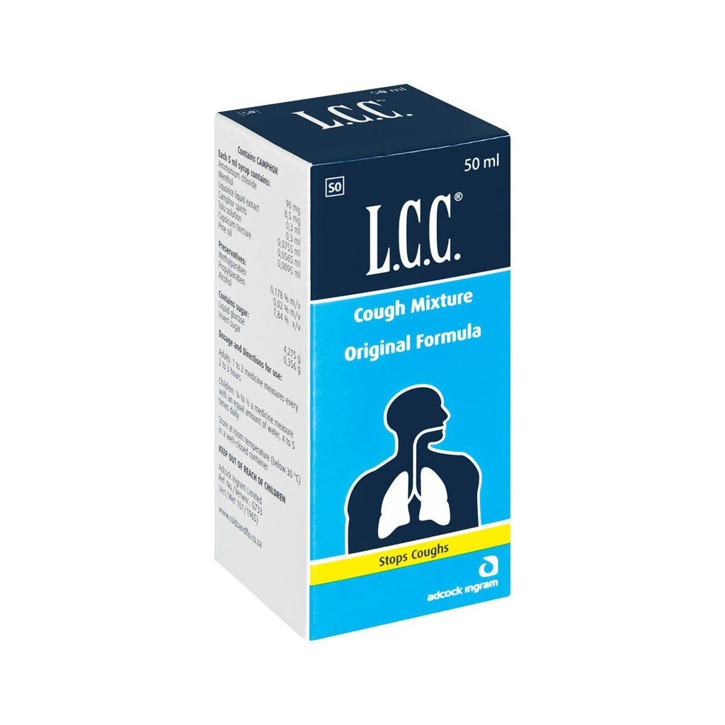 L.c.c. Cough Mixture Original Formula 50ml