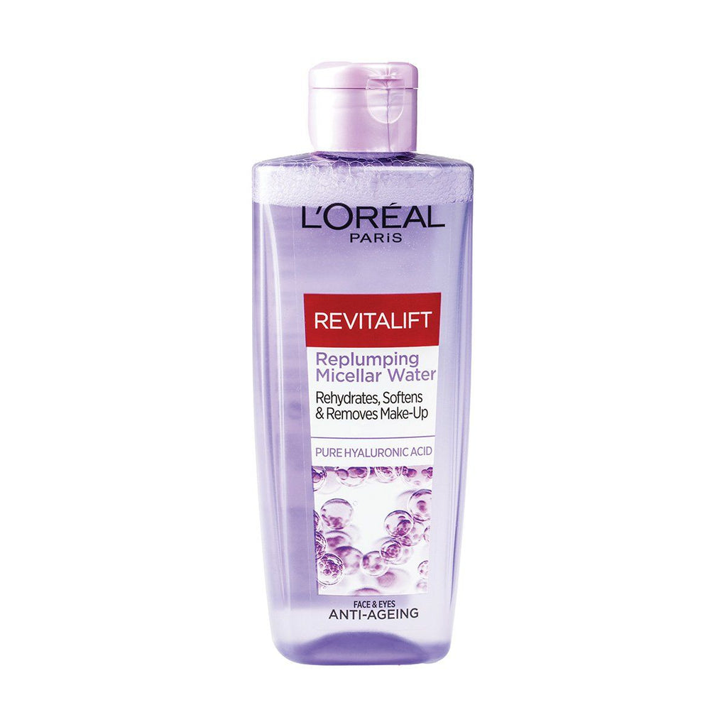 L'Oreal Skin Revitalift Filler Hyaluronic Acid Cleansing Micellar Water