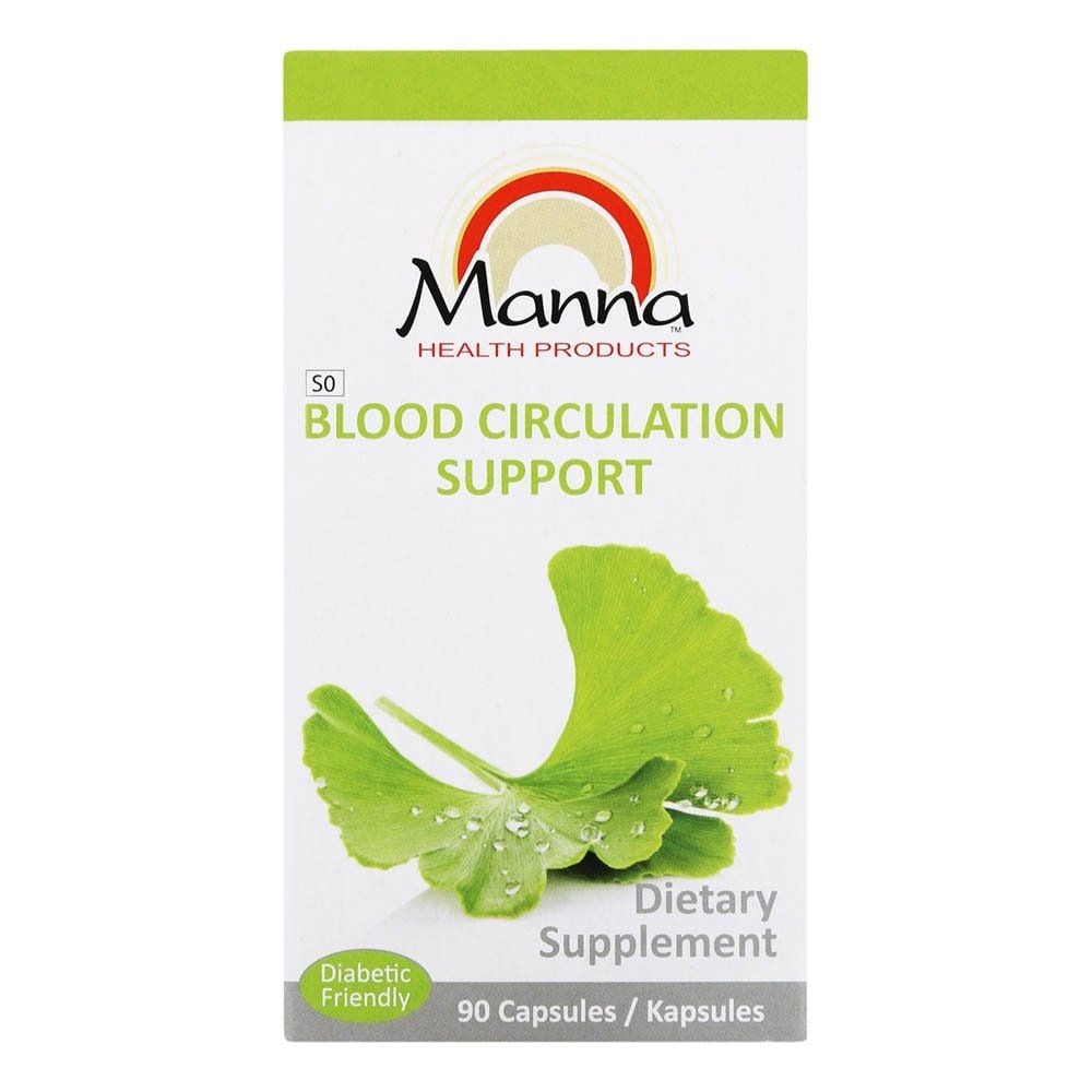 Manna Blood Circulation Support 90 Caps