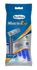 Max-shave Men 2 Blade Rg Dispos Razor 5 Piece