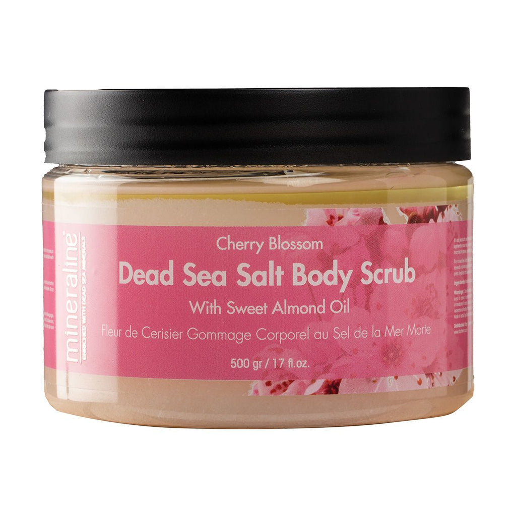 Mineraline Dead Sea Salt Body Scrub Cherry Blossom 500g
