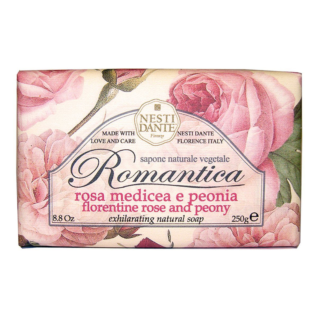 Nesti Dante Romanti Soap Bar 250g Rose And Peony