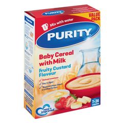 Purity 2 Cereal 450g Fruity Custard