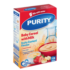 Purity 2nd Cereal Fruity Custard 200g