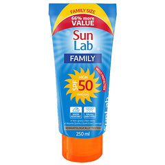 Sunlab Spf50 250ml Tube Family Value Pack
