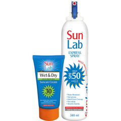 Sunlab 340ml And 50ml Face Twinpack