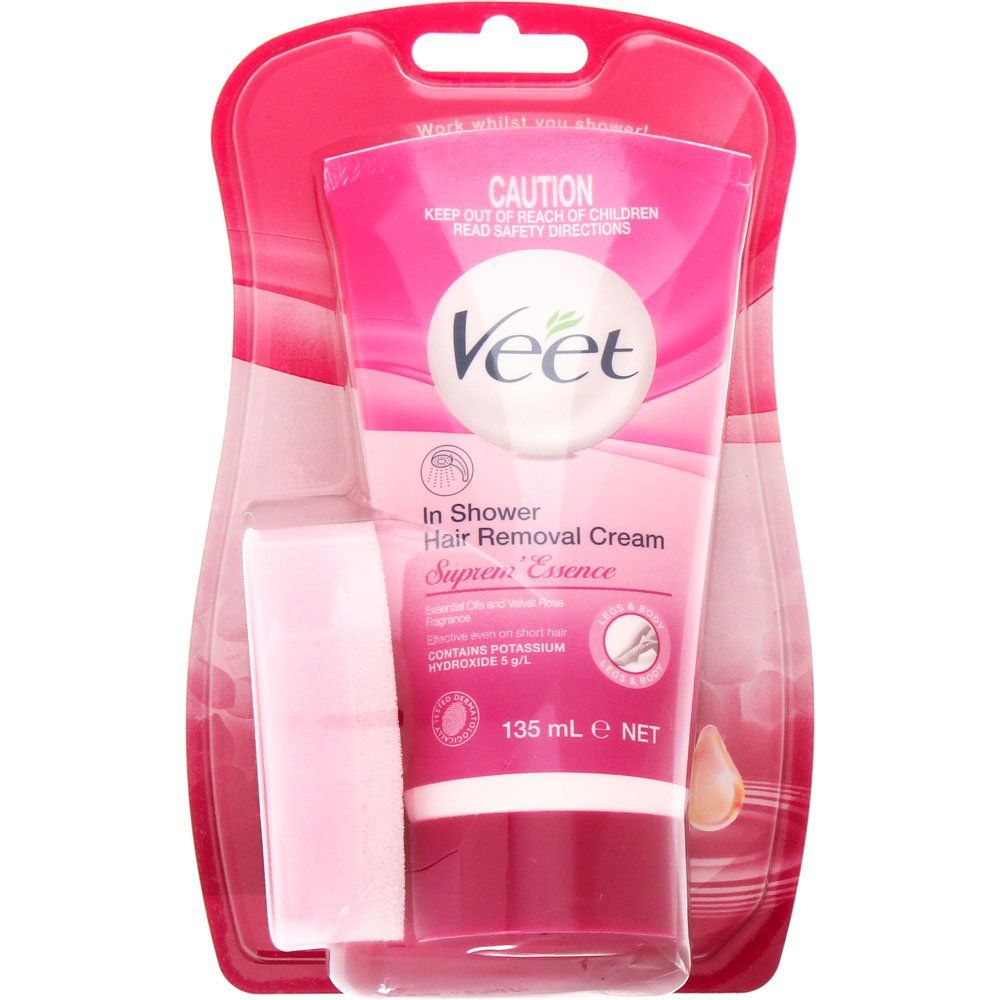 Veet In-shower Cream Depilatory 135ml