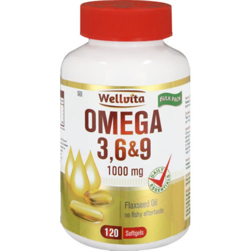 Wellvita Omega 3,6 & 9 1000mg 120 Softg