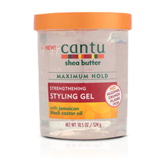 Cantu Strengthening Styling Gel with Jamaican Black Castor Oil 524g