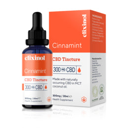 Elixinol 300mg Cinnamint CBD Tincture