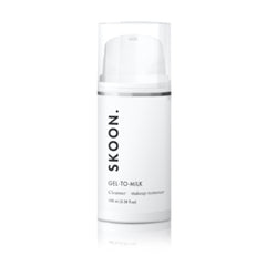 SKOON. GEL-TO-MILK Cleanser + make-up remover