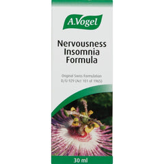 A. Vogel Nervousness Insomnia Formula 30ml