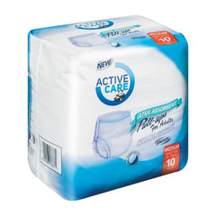 Active Care Adult Pull-up Pants Medium 10's