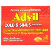 Advil Cold & Sinus Tablets 20s