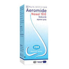 Aeromide Nasal 100mcg (200 Dose) 1's 10ml