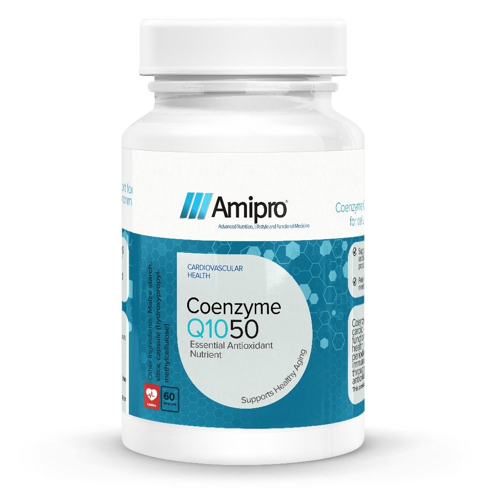 Amipro Coenzyme Q10 50mg 60 Capsules