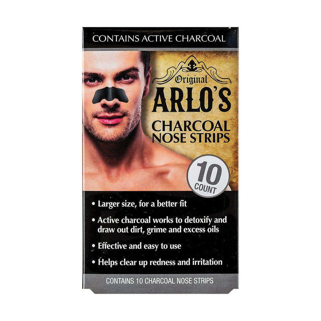 Arlo's Men's Charcoal Nose Strips 10's