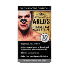 Arlo's Men's Charcoal Nose Strips 10's