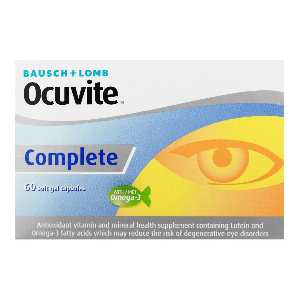Bausch & Lomb Ocuvite Complete 60 Caps
