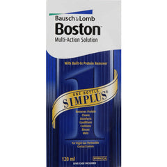 Bausch & Lomb Boston Simplus Multi-action Solution 120ml