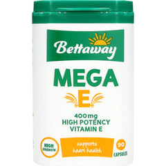 Bettaway Vitamin E 400mg 90 Caps