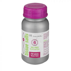 Bio Homeopathic T/s Kali Phos 250 Tabs No 6