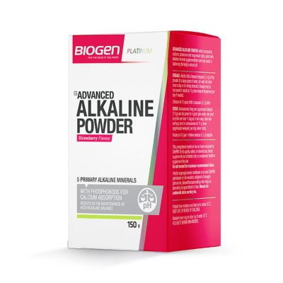 Biogen Alkaline Powder Strawberry 150g