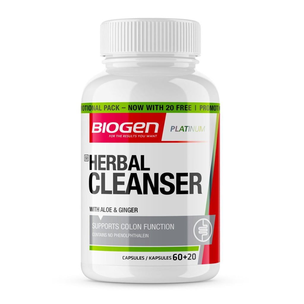 Biogen Herbal Cleanser 60+20 Value Pack