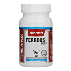Biogen Ferrous Plus 30 Caps