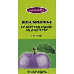Bioharmony Bio-l'arginine 600mg 60 Capsules