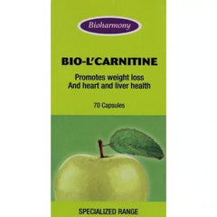 Bioharmony Bio-l'carnitine 70 Capsules