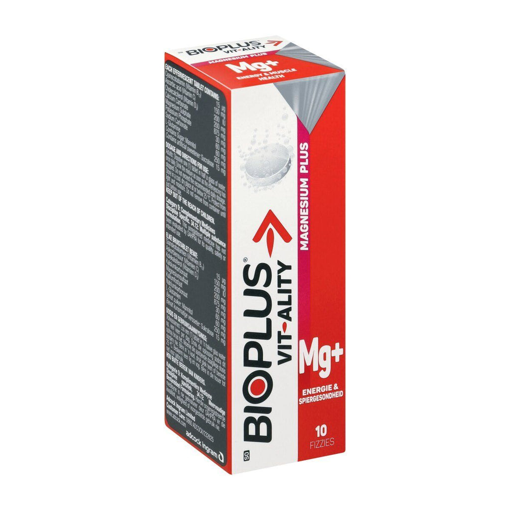 Bioplus Vit-ality Magnesium Effervescent Tablets 10s