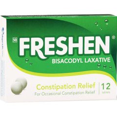 Bisacodyl Laxative 12 Tablets