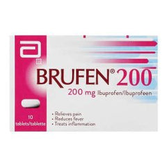 Brufen 200mg Tablets 10 Tablets