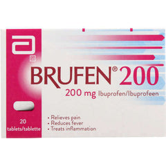 Brufen 200mg Tablets 20 Tablets