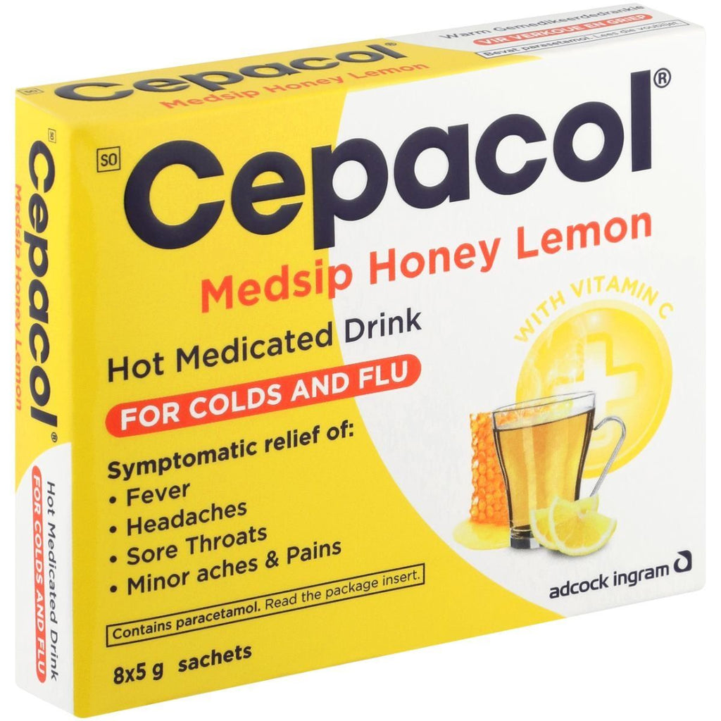 Cepacol Medsip Honey Lemon 8s