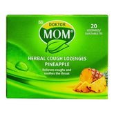 Doktor Mom Herbal Cough Lozenges 20's Pineapple