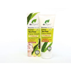 Dr Organic Tea Tree Face Wash 200ml