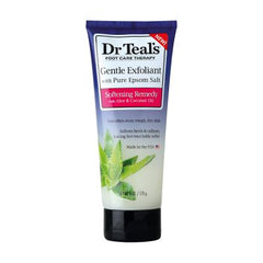Dr Teals Foot Care Exoliant Aloe & Coconut Oil 170g
